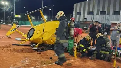 Quién es el piloto que quedó imputado por la caída del helicóptero en Palermo: qué se sabe hasta ahora Quién es el piloto que quedó imputado por la caída del helicóptero en Palermo: qué se sabe hasta ahora