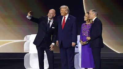En el sorteo del Mundial 2026, el ganador es... Donald Trump En el sorteo del Mundial 2026, el ganador es... Donald Trump