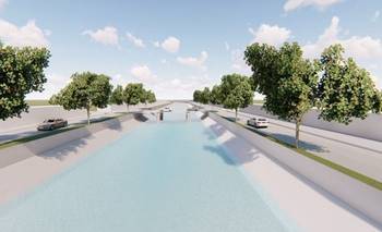 Desde PBA ponen en marcha la segunda etapa del Canal Maldonado | Obras hídricas