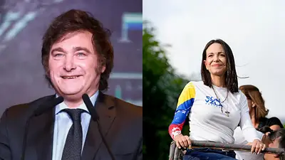 Milei viaja a la entrega del premio Nobel de la Paz para acompañar a Corina Machado Milei viaja a la entrega del premio Nobel de la Paz para acompañar a Corina Machado