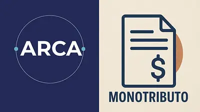 Logo de ARCA y Monotributo Logo de ARCA y Monotributo