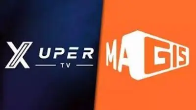 Logos de Xuper TV y Magis TV Logos de Xuper TV y Magis TV