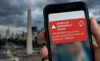 AlertAR: el nuevo sistema nacional de alertas por celular | Celulares