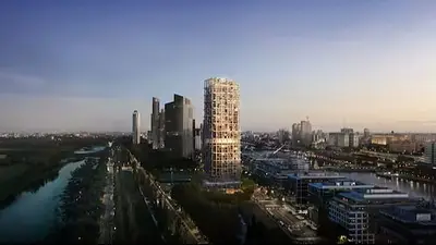 Edificio residencial de Sofitel. Edificio residencial de Sofitel.