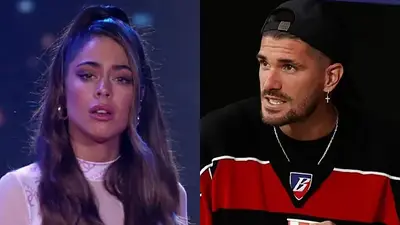 A la izquierda, Tini Stoessel; a la derecha, Rodrigo De Paul. A la izquierda, Tini Stoessel; a la derecha, Rodrigo De Paul.