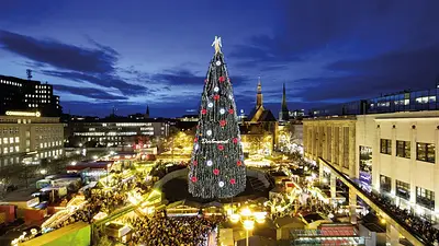 Árbol de Navidad gigante Árbol de Navidad gigante