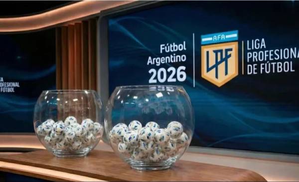 Así quedaron las zonas del Torneo Apertura 2026 tras el sorteo en el fútbol argentino