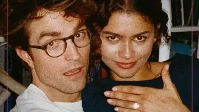 The Drama, Robert Pattison y Zendaya. The Drama, Robert Pattison y Zendaya.