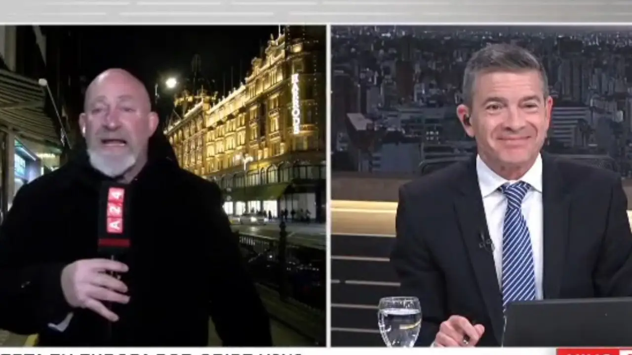 Video Christian Martin mujer cabaretera de Perón al aire de LN+