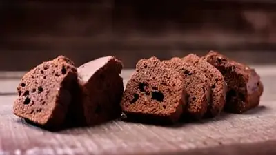 Budín de chocolate y lentejas. Budín de chocolate y lentejas.