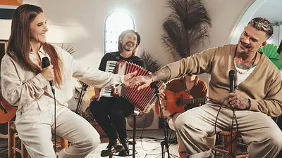 Soledad, el Chango Spasiuk y Pedro Capó Soledad, el Chango Spasiuk y Pedro Capó