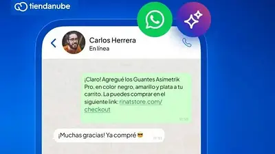 WhatsApp + Tiendanube WhatsApp + Tiendanube