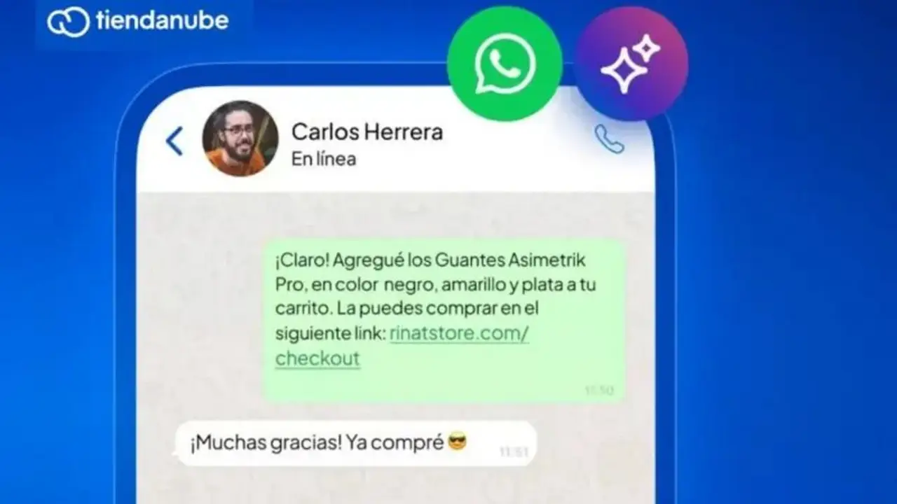 WhatsApp + Tiendanube