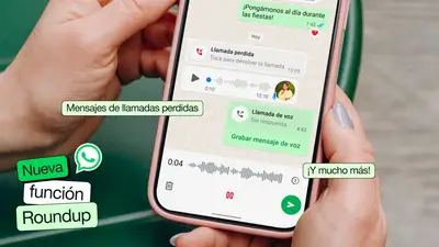 Nuevas funciones de WhatsApp Nuevas funciones de WhatsApp