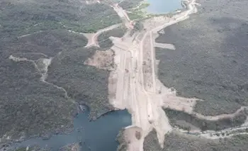 Avanza la etapa final del Dique Trasvase, una obra clave para Chamical | Obras hídricas