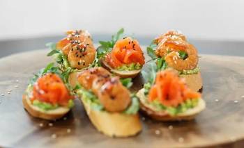 Receta de canapés de Paulina Cocina para Navidad y Año Nuevo | Recetas de cocina