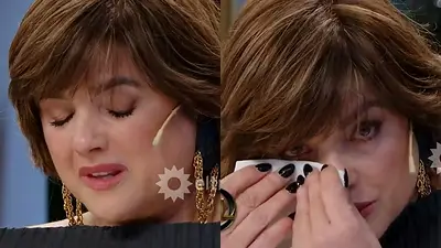 El llanto desconsolado de Araceli González recordando a Adrián Suar. El llanto desconsolado de Araceli González recordando a Adrián Suar.