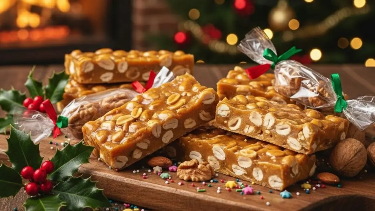 turrón de maní.