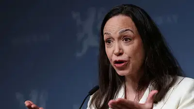 La Premio Nobel de Paz Machado resulta herida al huir de Venezuela: portavoz La Premio Nobel de Paz Machado resulta herida al huir de Venezuela: portavoz