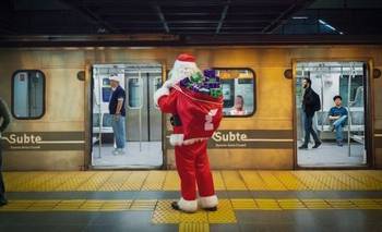 Navidad y Papa Noel en el subte: las actividades gratuitas en todas las líneas | Transporte público