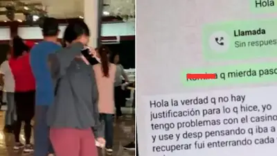 Una madre perdió $17 millones recaudados para la fiesta de egresados de su hija: "Problemas con el casino" Una madre perdió $17 millones recaudados para la fiesta de egresados de su hija: "Problemas con el casino"