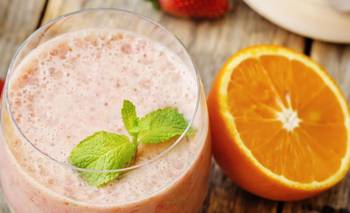 Receta de licuado de naranja fresco para el verano | Recetas de cocina