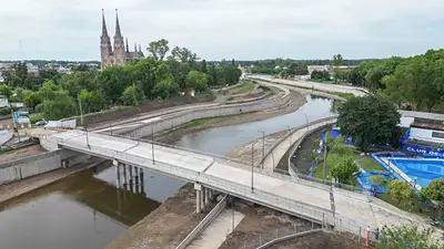 Nuevo puente sobre el río Luján Nuevo puente sobre el río Luján