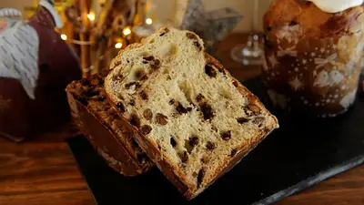 Pan con chips de chocolate. Pan con chips de chocolate.