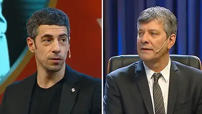 Esteban Lamothe y Mario Pergolini Esteban Lamothe y Mario Pergolini