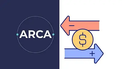 Logo de Arca y transferencias Logo de Arca y transferencias