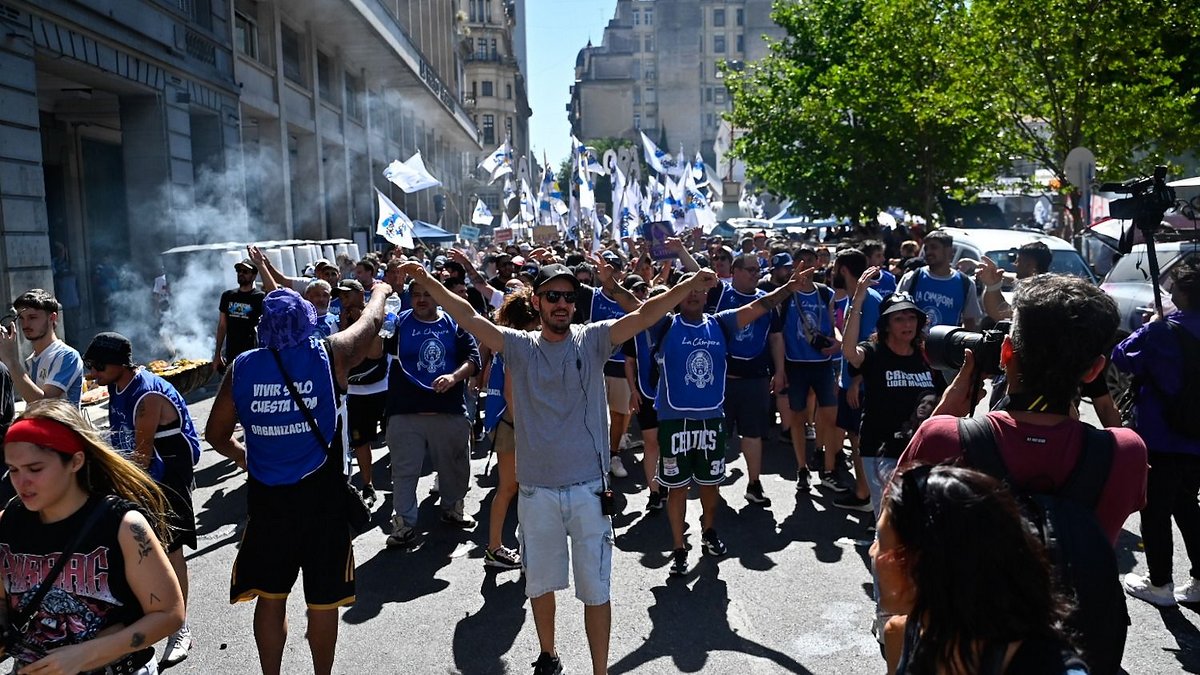 Marcha de la CGT y paro nacional de ATE HOY EN VIVO: paro general ...