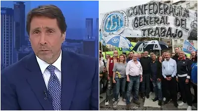 Eduardo Feinmann estalló por la marcha de la CGT y no contuvo su enojo. Eduardo Feinmann estalló por la marcha de la CGT y no contuvo su enojo.