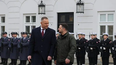 Zelenski se reúne con el presidente polaco en un momento clave de la guerra Zelenski se reúne con el presidente polaco en un momento clave de la guerra
