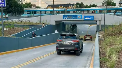 Chau demoras: inauguran el mega túnel de paso bajo nivel que evitará que haya tránsito en zona clave del AMBA Chau demoras: inauguran el mega túnel de paso bajo nivel que evitará que haya tránsito en zona clave del AMBA
