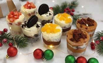 Los 4 postres en vasitos fáciles y rápidos para Navidad y Año Nuevo: cómo hacerlos | Recetas de cocina