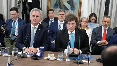 Javier Milei. Mercosur. Javier Milei. Mercosur.