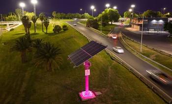 San Juan inauguró la primera ruta solar del país  | Obra pública