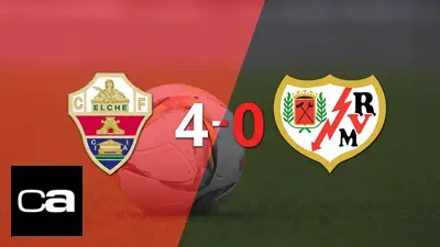 Elche fue imparable y goleó 4 a 0 Elche fue imparable y goleó 4 a 0