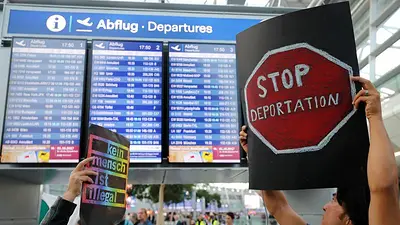Alemania deporta a un delincuente a Siria mientras aumenta la presión migratoria Alemania deporta a un delincuente a Siria mientras aumenta la presión migratoria
