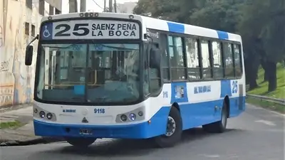 Colectivo línea 25. Colectivo línea 25.
