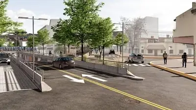Render del nuevo paso bajo nivel Render del nuevo paso bajo nivel