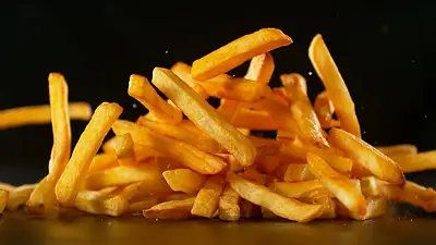 Papas fritas. Papas fritas.