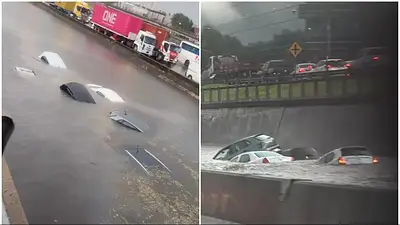 Cortes de luz, inundaciones y rescates: lo que dejó el brutal diluvio en el AMBA Cortes de luz, inundaciones y rescates: lo que dejó el brutal diluvio en el AMBA