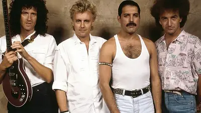 Los integrantes de Queen Los integrantes de Queen
