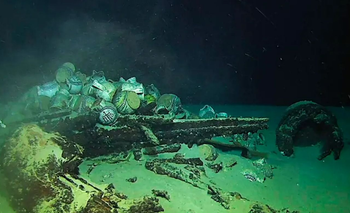 El hallazgo a más de 2570 de profundidad en aguas francesas | Hallazgo