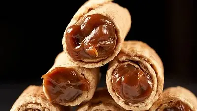 cubanitos rellenos de dulce de leche. cubanitos rellenos de dulce de leche.
