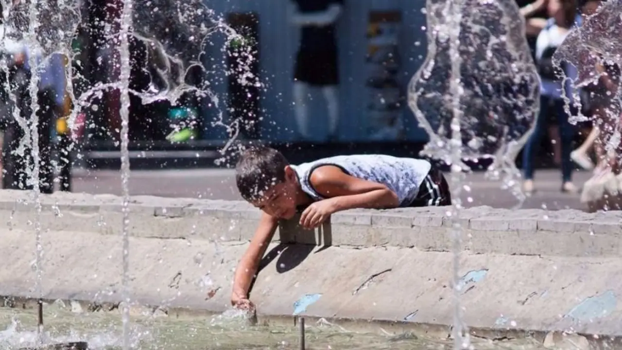 Calor en Santa Fe.