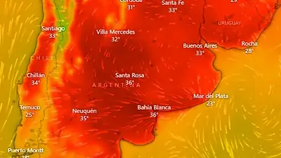 Ola de calor: hasta cuándo seguirá y qué día va a hacer 40° Ola de calor: hasta cuándo seguirá y qué día va a hacer 40°