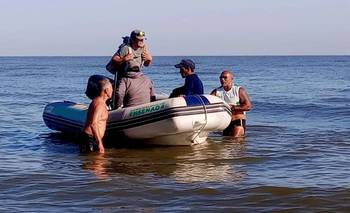 Río de la Plata: así sobrevivieron los siete pescadores rescatados | Ensenada