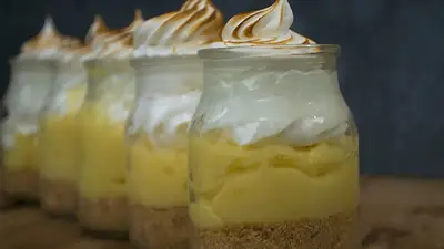 Cómo es la receta de la copa de lemon pie. Cómo es la receta de la copa de lemon pie.